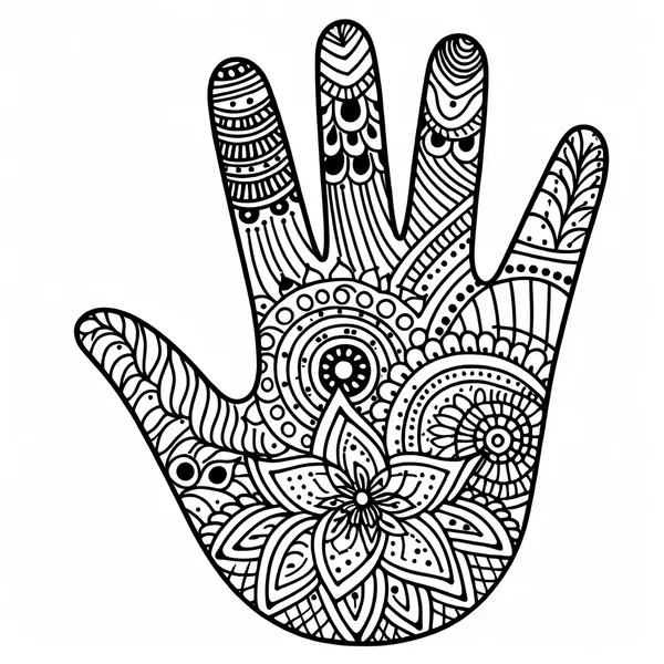 Henna Hand Designs