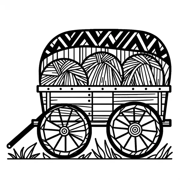 Wagon Full of Hay