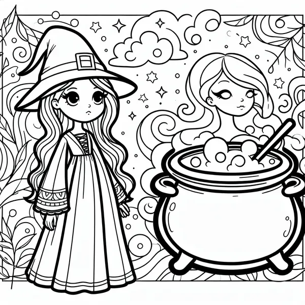 Witch and Her Cauldron