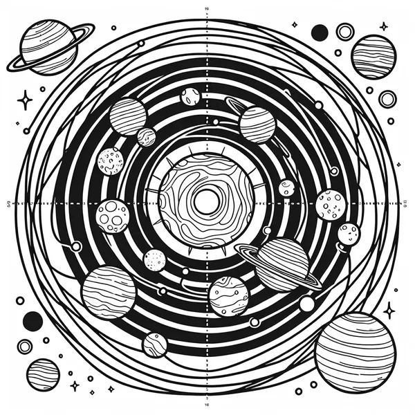 Solar System Map