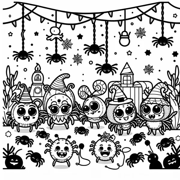 Halloween Spider Party