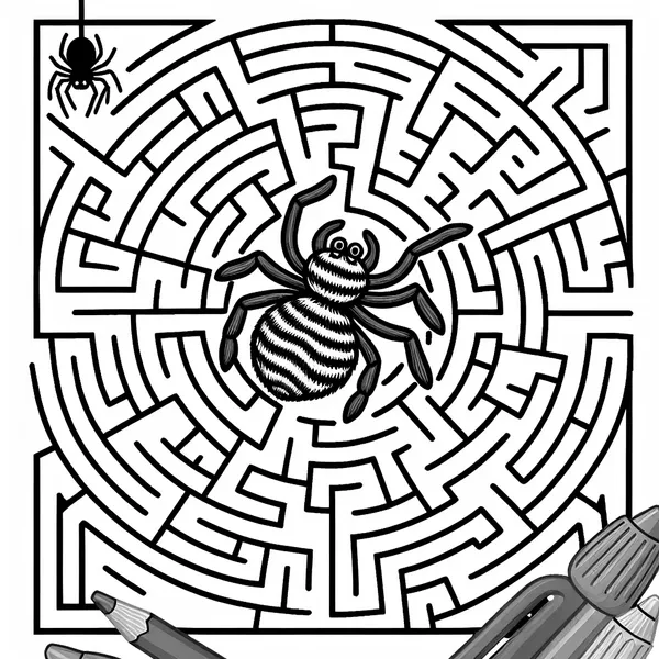 Spider Web Maze