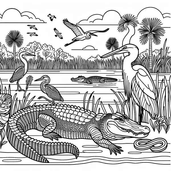 Animals of the Florida Everglades